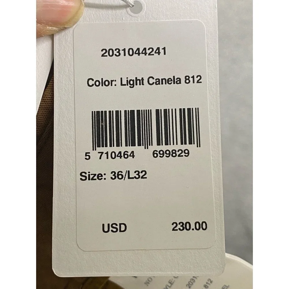 NN07‎ No Nationality Men's Codo 1044 Loose Fit Pleated Tapered Pants SZ 36x32